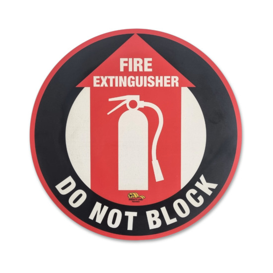MightyLine Floor Sign - Fire Extinguisher